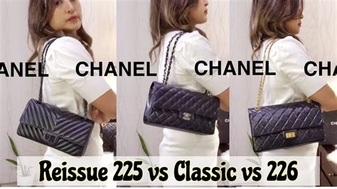 chanel vintage reissue bag|chanel reissue vs classic flap.